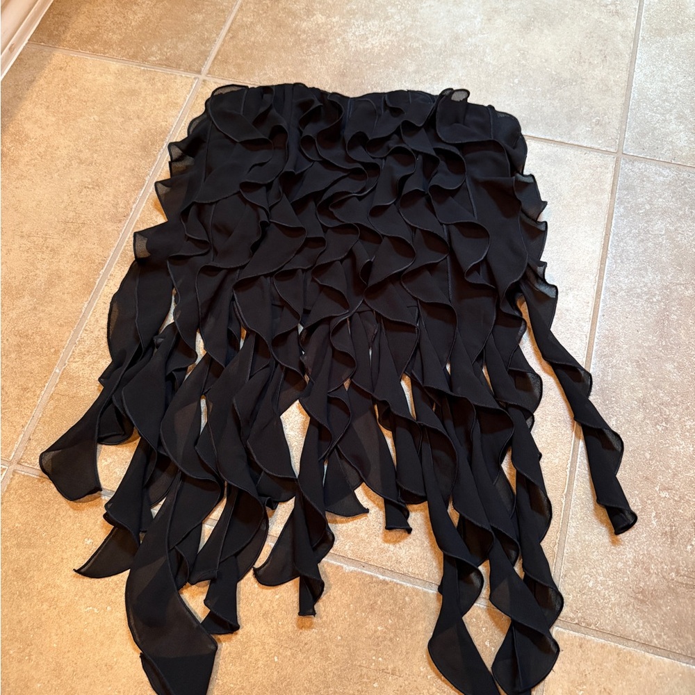 Ruffle Waterfall Top